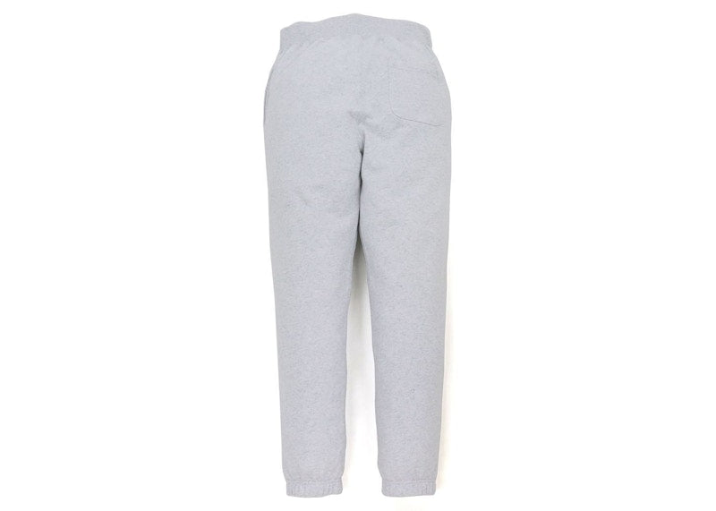 BAPE Ape Head One Point Sweat Pants (FW21) Grey