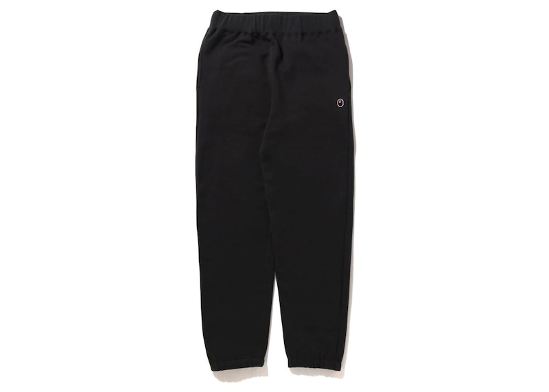 BAPE Ape Head One Point Wide Fit Sweatpants (SS23) Charcoal