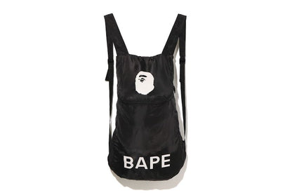 BAPE Ape Head Packable Backpack Black