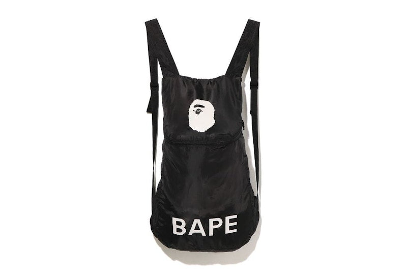 BAPE Ape Head Packable Backpack Black