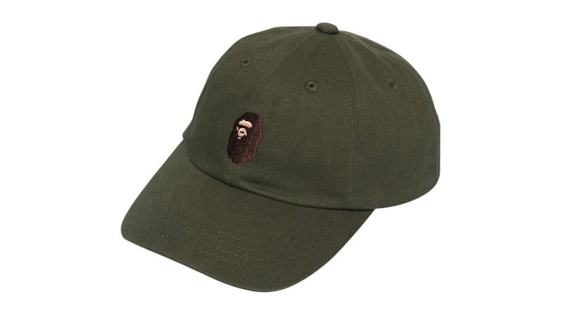 BAPE Ape Head Panel Cap (FW25) Olive
