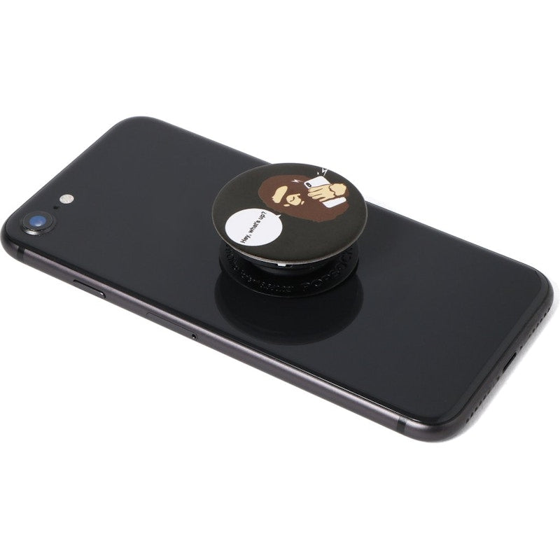 BAPE Ape Head Popsockets Black