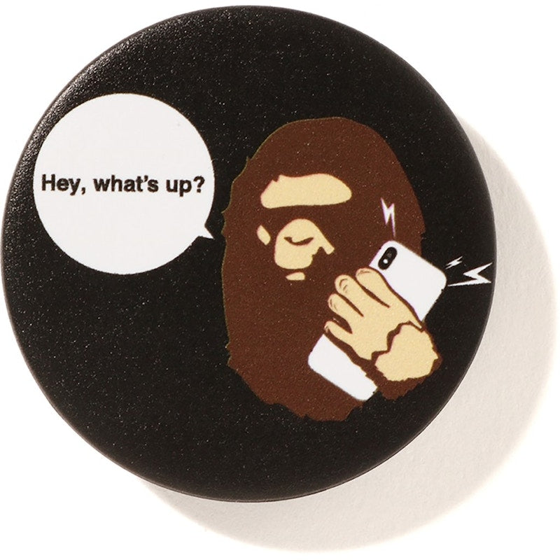 BAPE Ape Head Popsockets Black