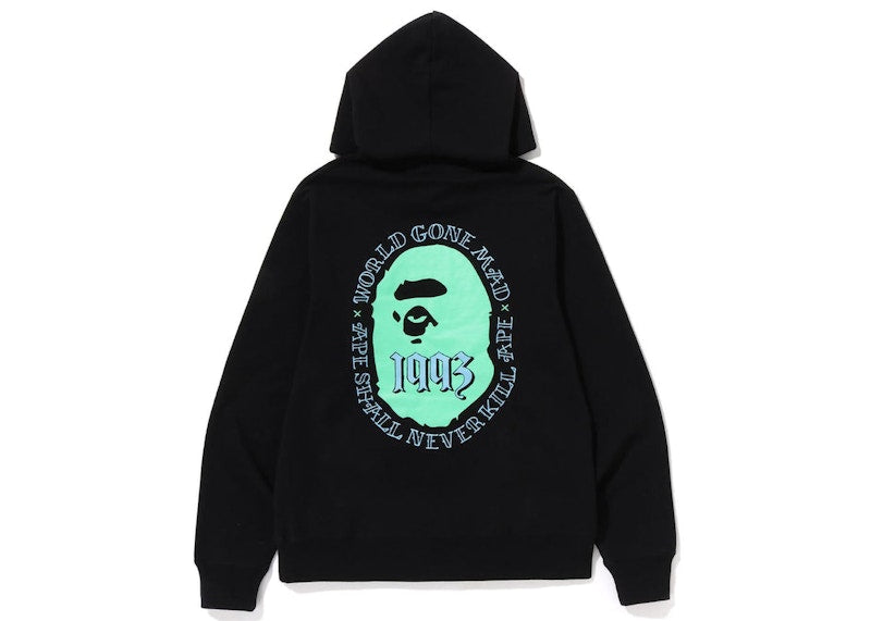 BAPE Ape Head Pullover Hoodie Black