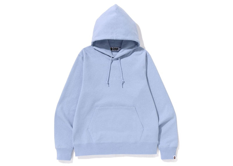 BAPE Ape Head Pullover Hoodie Sax