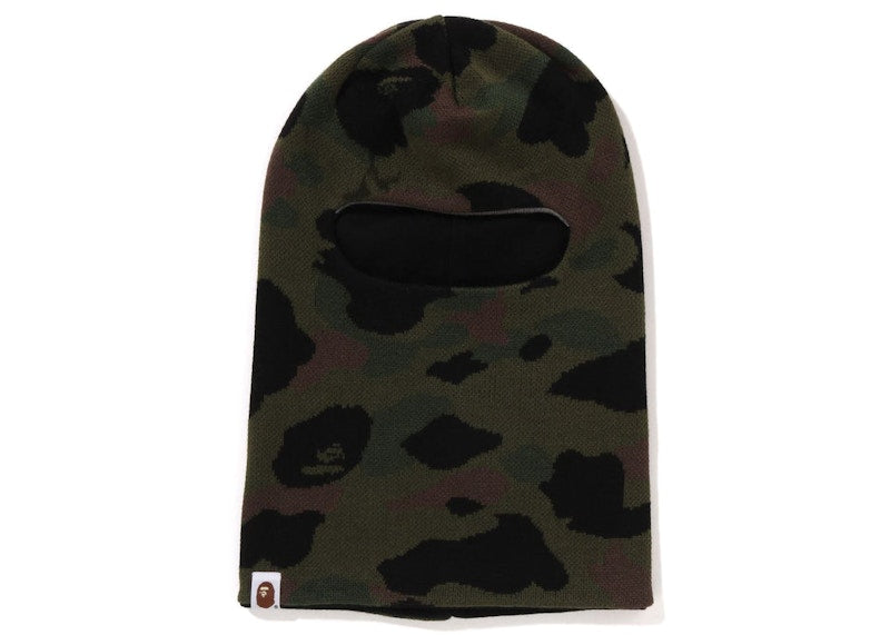 BAPE Ape Head Reversible Knit Balaclava Black