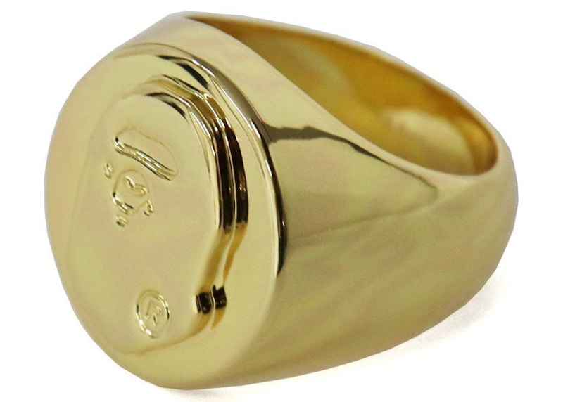 BAPE Ape Head Ring (FW21) Gold