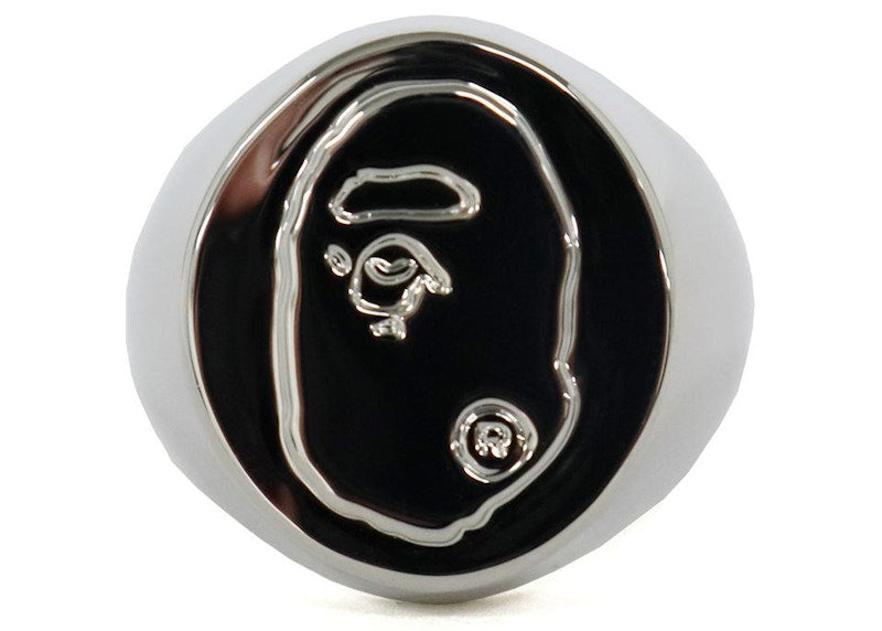 BAPE Ape Head Ring (FW21) Silver