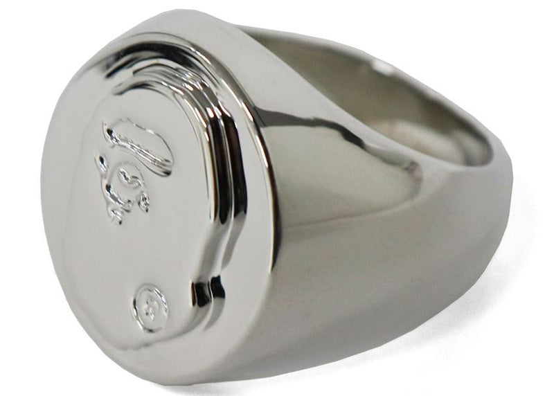 BAPE Ape Head Ring (FW21) Silver