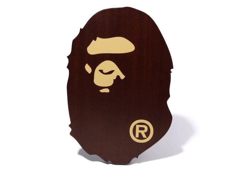 BAPE Ape Head Side Table Brown