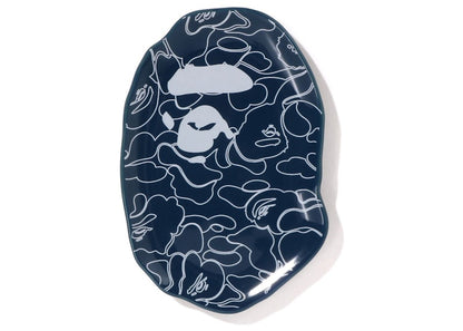 BAPE Ape Head Small Plate (Set of 2) Navy