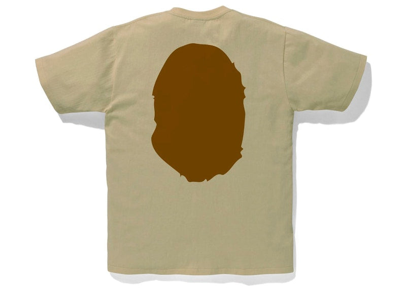 BAPE Ape Head Tee (SS22) Beige