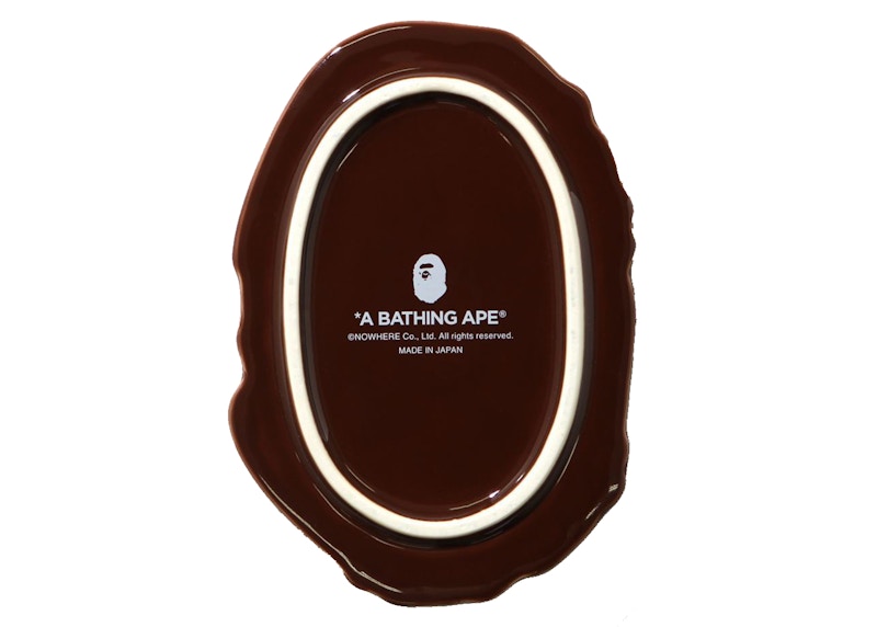 BAPE Ape Head Tray (SS21) Brown