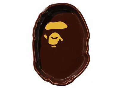 BAPE Ape Head Tray (SS21) Brown