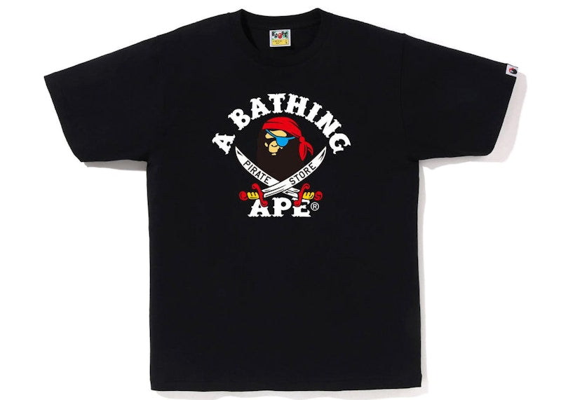 BAPE Ape Pirate Tee Black