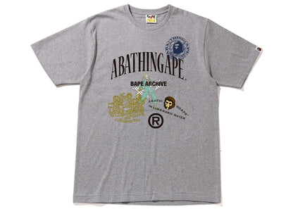 BAPE Archive Graphic #1 Tee Grey