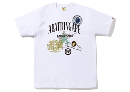 BAPE Archive Graphic #1 Tee White