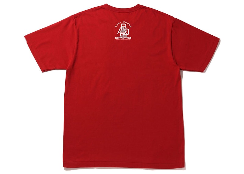 BAPE Archive Graphic #4 Tee Red