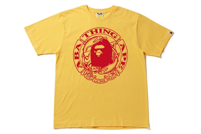 BAPE Archive Graphic #5 Tee Yellow