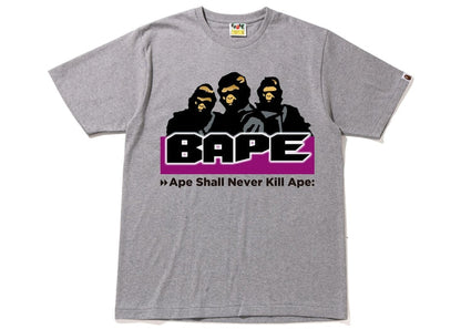 BAPE Archive Graphic #8 Tee Grey