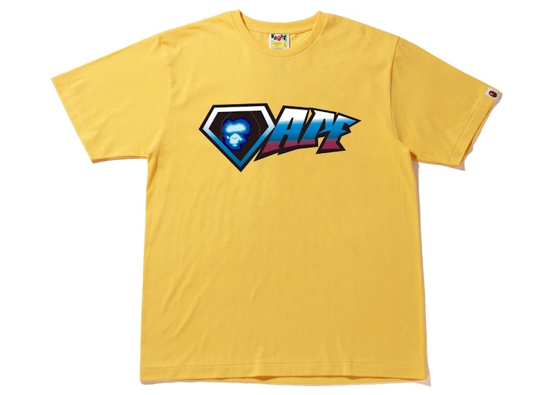 BAPE Archive Graphic #9 Tee Yellow