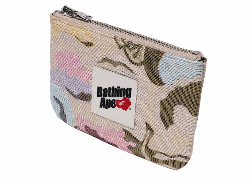 BAPE Art Camo Pouch Multicolor