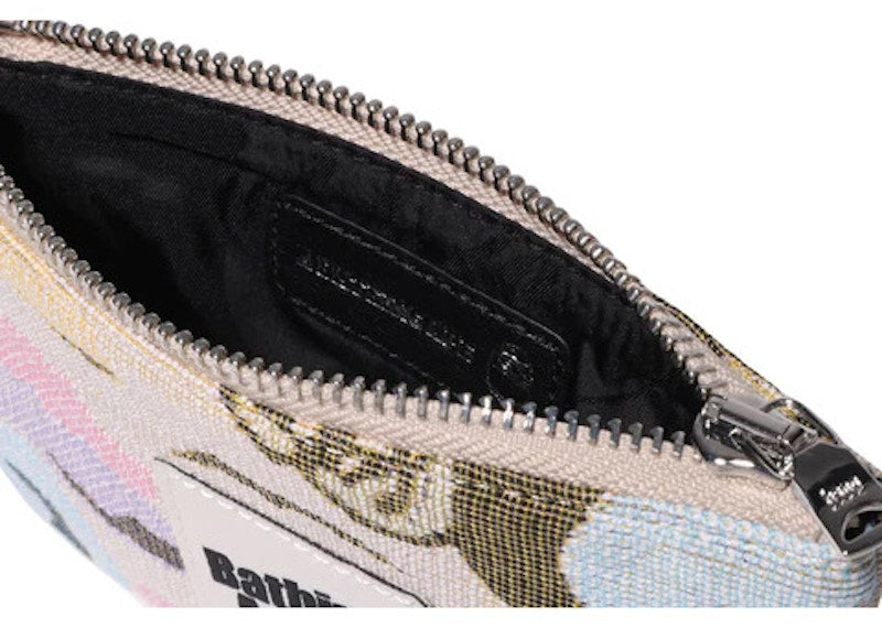 BAPE Art Camo Pouch Multicolor