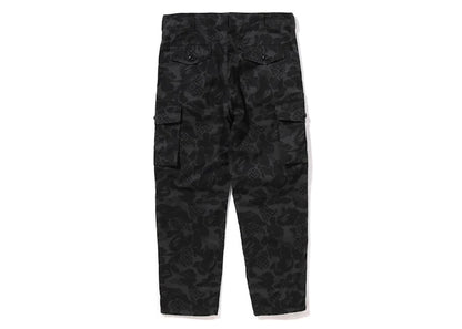 BAPE Asia Camo Army Pants Black