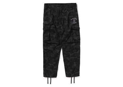 BAPE Asia Camo Army Pants Black