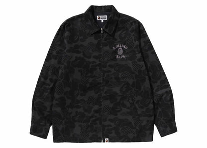 BAPE Asia Camo Zip Jacket Black