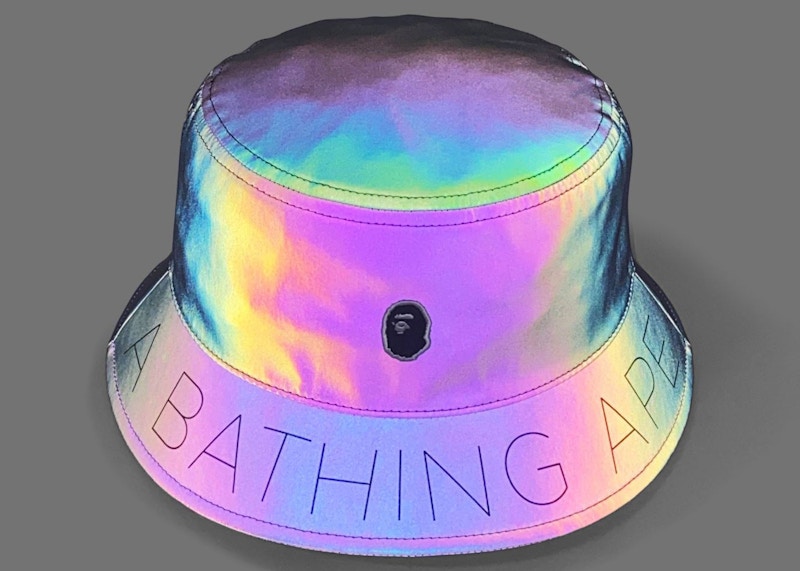 BAPE Aurora A Bathing Ape Bucket Hat Black