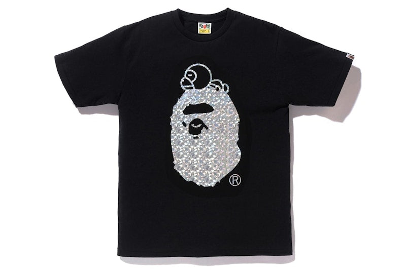 BAPE Aurora Milo on Big Ape Tee Black