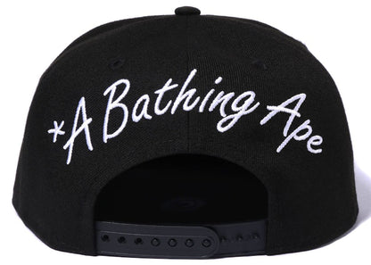 BAPE B Logo A Bathing Ape 9Fifty New Era Cap Black