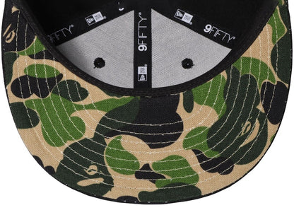 BAPE B Logo A Bathing Ape 9Fifty New Era Cap Black