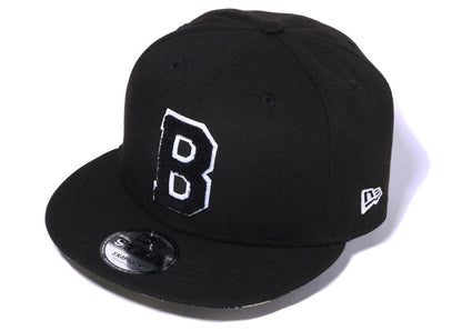 BAPE B Logo A Bathing Ape 9Fifty New Era Cap Black