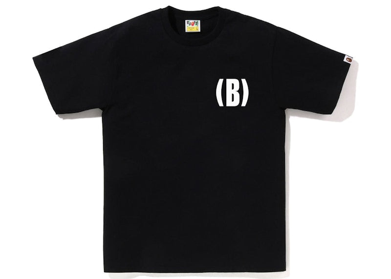 BAPE B One Point Tee Black