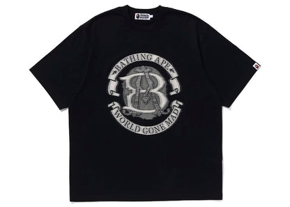 BAPE BA Graphic Tee Black