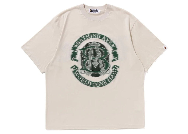 BAPE BA Graphic Tee Ivory