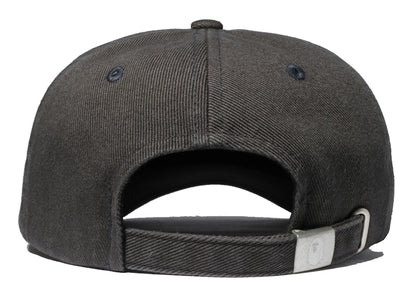 BAPE B.A. Washed Twill Cap Charcoal