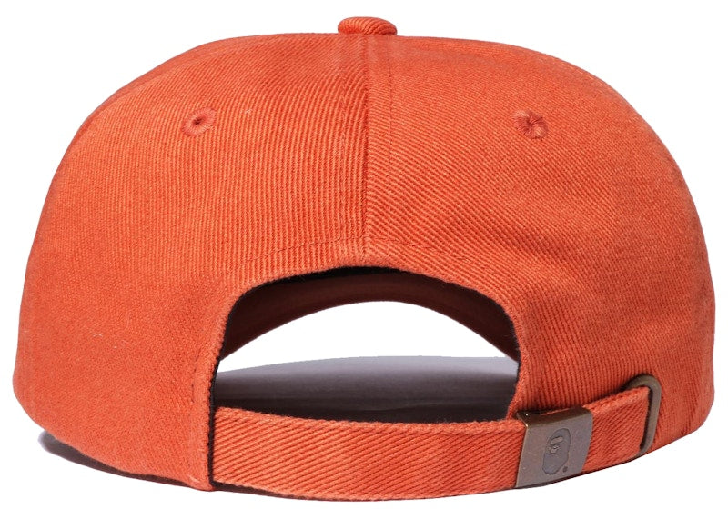 BAPE B.A. Washed Twill Cap Orange