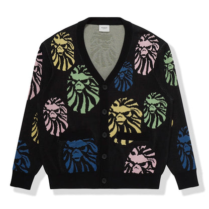 BAPE BLACK Ape Head Cardigan Black