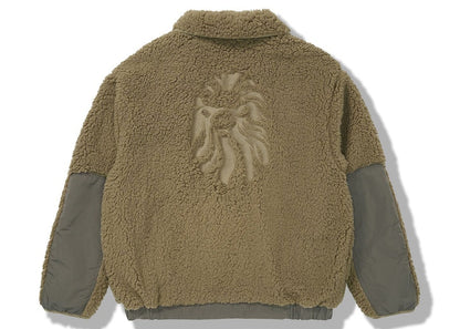 BAPE BLACK Boa Jacket Beige