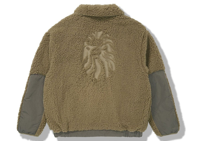 BAPE BLACK Boa Jacket Beige