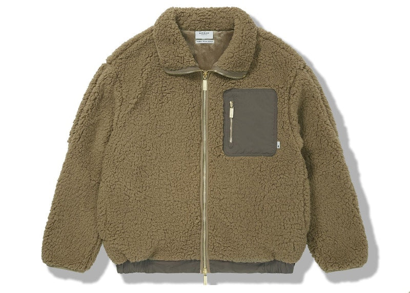 BAPE BLACK Boa Jacket Beige
