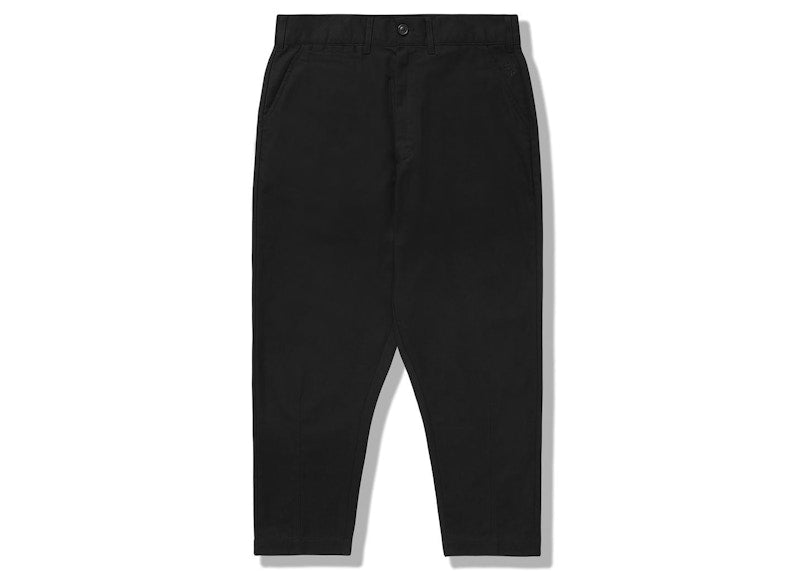 BAPE BLACK Chino Pants Black
