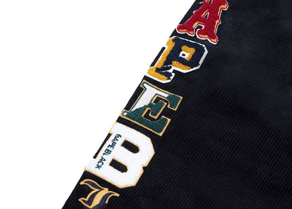 BAPE BLACK Corduroy Chino Pants Black