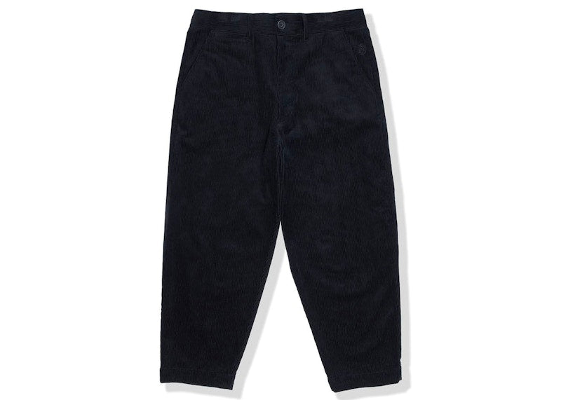 BAPE BLACK Corduroy Chino Pants Black