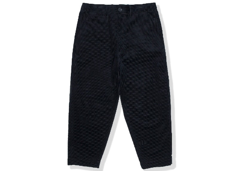BAPE BLACK Courduroy Chino Pants Black