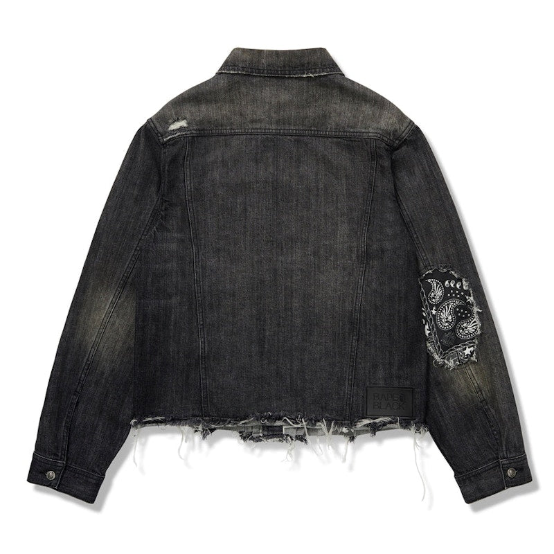 BAPE BLACK Denim Jacket Black