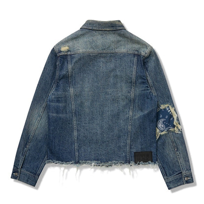 BAPE BLACK Denim Jacket Indigo